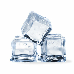 Mini Forma de Gelo Silicone 18 Cubos - Laranja - comprar online