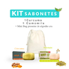 Kit 2 un Sabonete com extrato de cúrcuma / Sabonete Camomila + mini Bag