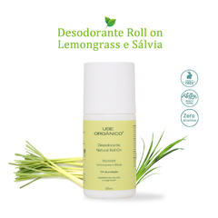 Desodorante Natural Lemongrass e Sálvia 55ml (proteção refrescante)