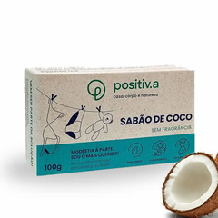 Sabão de coco em barra vegano 100 gr