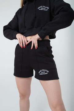 Conjunto Cropped + Shorts moletom - Rissato collection - comprar online
