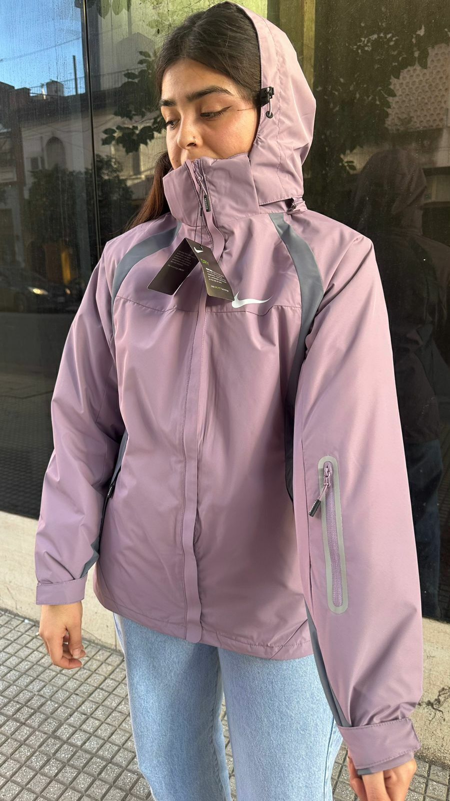 Campera impermeable mujer nike hotsell