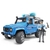 Carro de Polícia LAND ROVER Defender (Prata e Azul) com 1 Policial