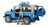 Carro de Polícia LAND ROVER Defender (Prata e Azul) com 1 Policial - loja online