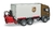 Caminhão baú Scania R-Series UPS com empilhadeira - loja online