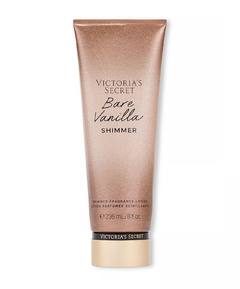 HIDRATANTE CORPORAL BARE VANILLA SHIMMER NOVA EMBALAGEM VICTORIA'S SECRET - 236ML