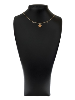 Choker Estrela e Ponto de Luz