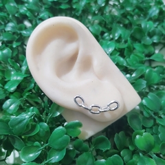 Brinco Ear Cuff Correntes