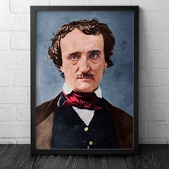 Foto Colorizada Edgar Allan Poe