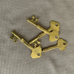 Pack de llaves metalicas x4