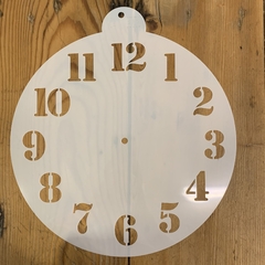 Stencil HyN Reloj 1 30cm