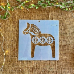 CE caballito 12 15x15 Stencil Caro esta