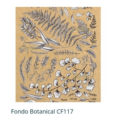 Lamina Crafter Fondo Botanical CF 117