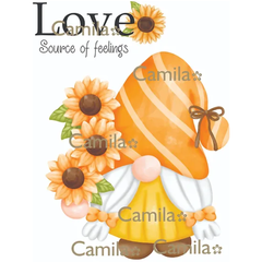 Lamina A4 Decoupage Camila Robertos Love