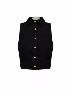 Cropped Camisa Desiré Martingalê Karmani - comprar online