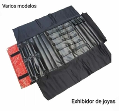 Paño mixto exhibidor de joyas