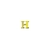 Passante de Letras Dourada (Em Unidade) - Alfabeto - San Sin Acessorios