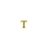 Passante de Letras Dourada (Em Unidade) - Alfabeto - San Sin Acessorios