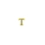 Passante de Letras Dourada (10 Unidades) - Alfabeto - San Sin Acessorios