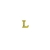 Passante de Letras Dourada (Em Unidade) - Alfabeto - comprar online