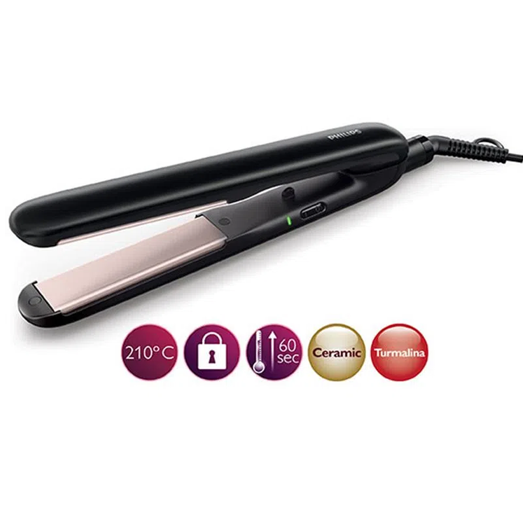 Plancha alisadora Philips Essential HP8321 Negro Plateado