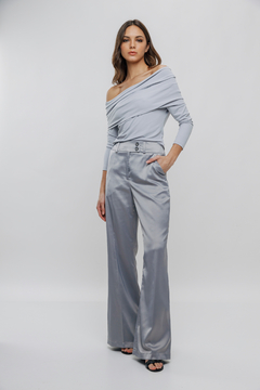 Pantalón sastrero raso triple plata - comprar online