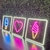 Luminária Painel Neon Led - 3 Quadros para Sorveteria 30x30cm - comprar online