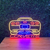 Luminária Painel Neon Led - Carro Corvette 70x47cm - comprar online