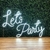 Luminária Painel Neon Led - Let's Party 83x68cm - comprar online