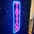 Luminária Painel Neon Led - Tattoo 28x95cm - comprar online