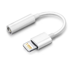 Adaptador de fone Lightning 3,5 mm iPhone