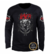 Camiseta Slayer - Skull - Manga longa - Camiseta oficial licenciada - Stamp Rockwear