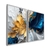 Quadros Duo Abstrato Gold and Blue - loja online