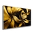 Quadro Floral Dourado e Preto - loja online