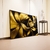 Quadro Floral Dourado - loja online