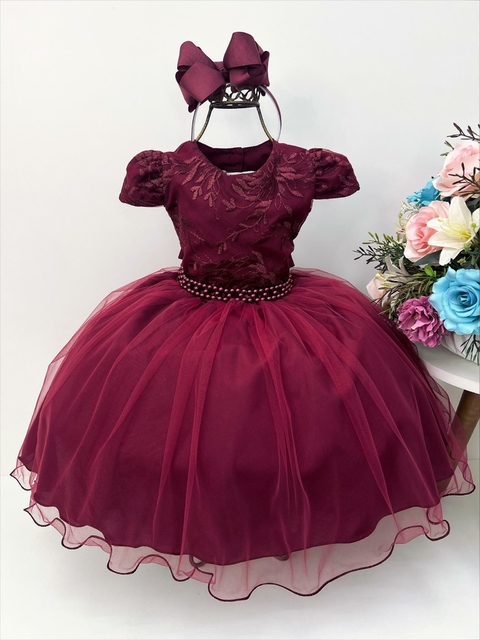 Vestido Tricoline Xadrez Rosa Barbie Core - - Amourele - Moda Infantil