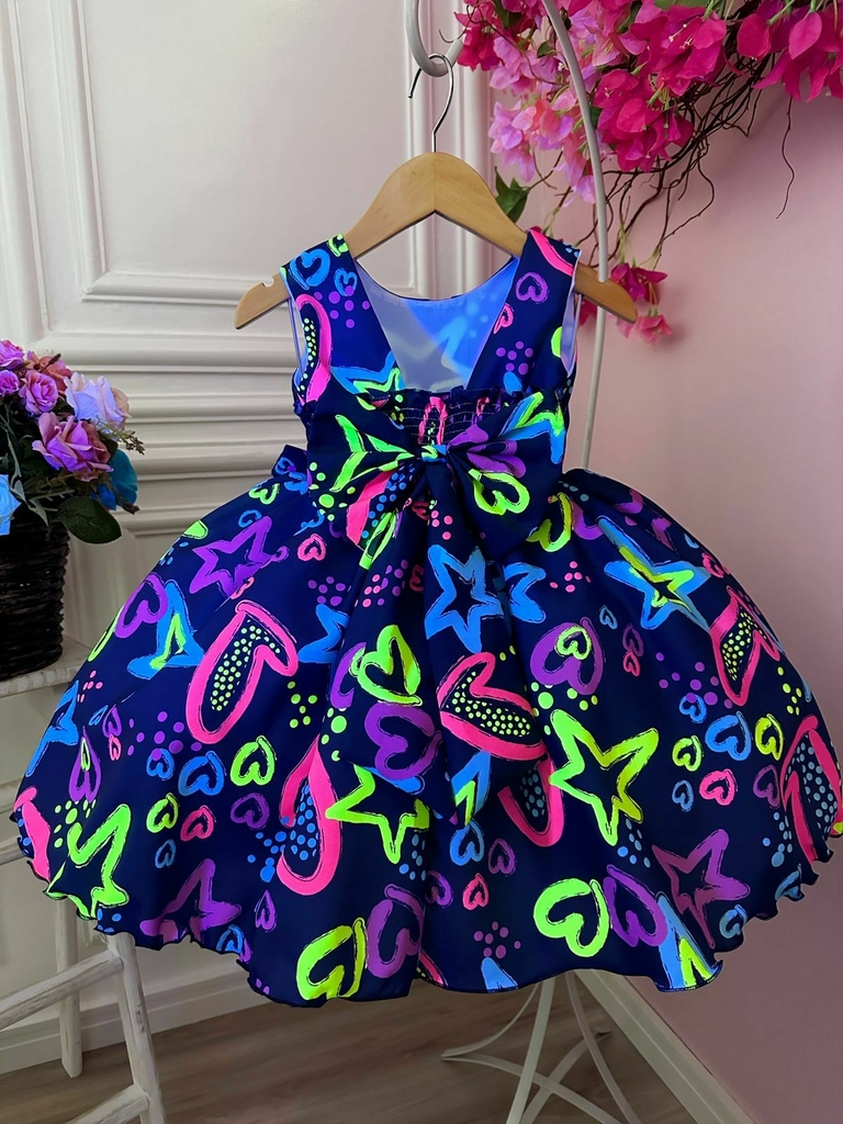 Vestido Barbie Luxo( nao acompanha laço)