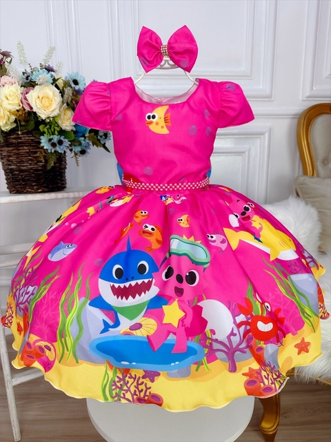 Vestido Princesa Belli Tematico Barbie Girls - Roupa Infantil