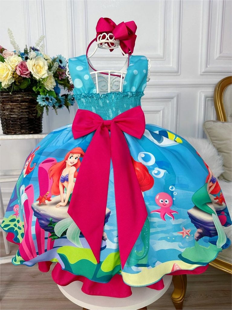 Ariel vestida online de princesa