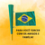 Corneta Vuvulzela Com Bandeira Brasil Copa Do Mundo Torcedor na internet