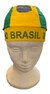 Bandana Do Brasil Copa Do Mundo Torcedor - Ajustável - comprar online