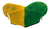 Chapéu Verde E Amarelo Veludo Torcedor Copa Do Mundo