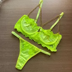 CONJUNTO MELISSA CIRRÊ - M Lingerie - Moda Íntima Sensual