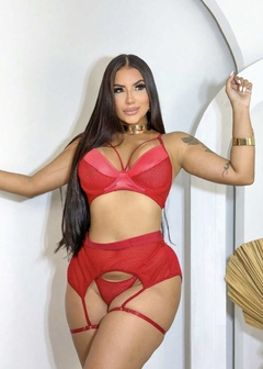 Imagem do CONJUNTO DE LINGERIE ARRASTÃO E CIRRÊ