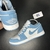 NIKE AIR JORDAN 1 LOW - AZUL/BRANCO - DG BRANDS