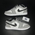 NIKE AIR JORDAN 1 LOW - CINZA/BRANCO