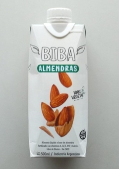 Leche de almendras x 500ml BIBA