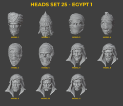 Heads Set 25