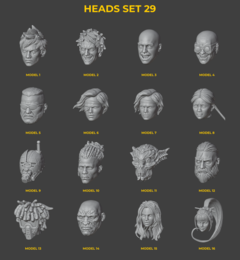 Heads Set 29