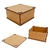 Caixa no MDF Crú Lisa 8X8X5cm - loja online